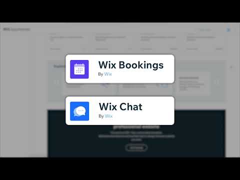 Wix Review: App market