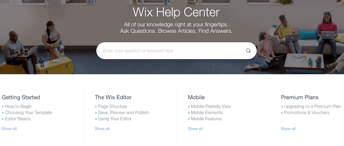 wix support